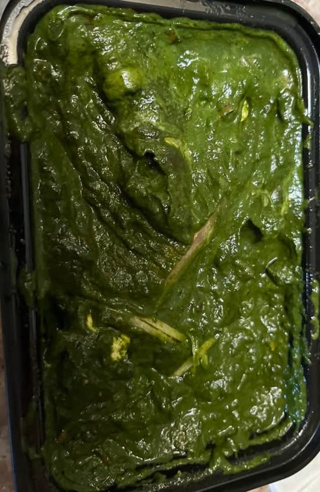 Saag Paneer Catering Half.