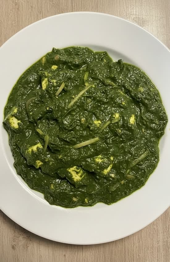 Saag Paneer.